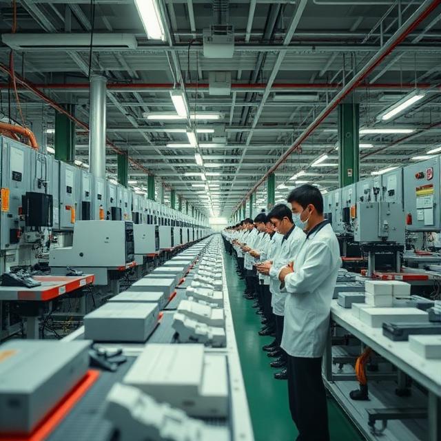 China manufacturing production line factory machinery audit inspection