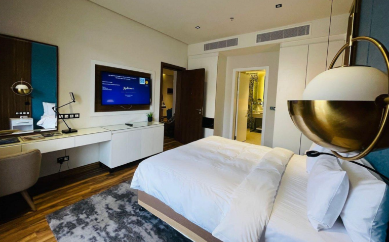 hotel mock-up room