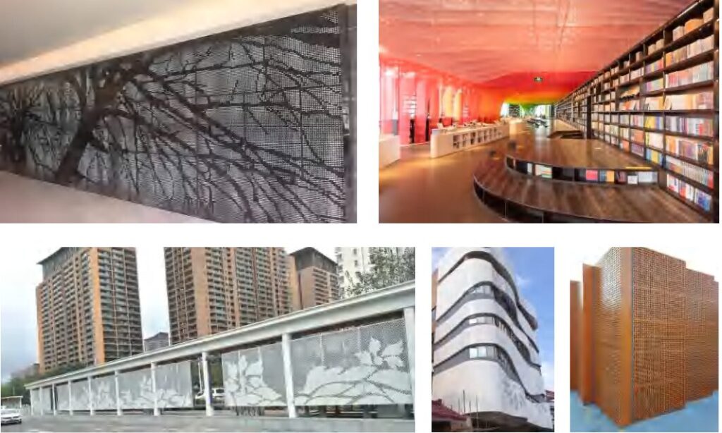 PVDF aluminium panel supplier project - large scale facade installation using aluminium cladding panels sourced from China